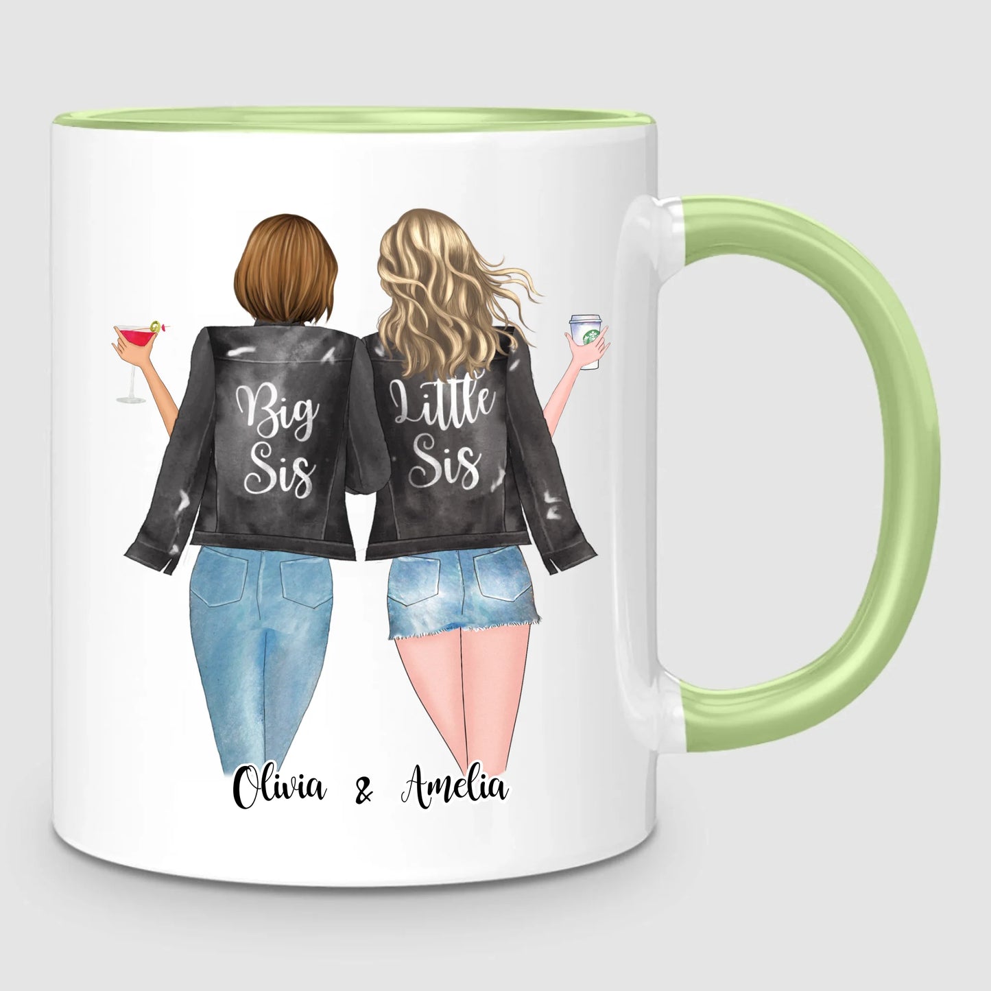 2 Sisters | Personalized Mug