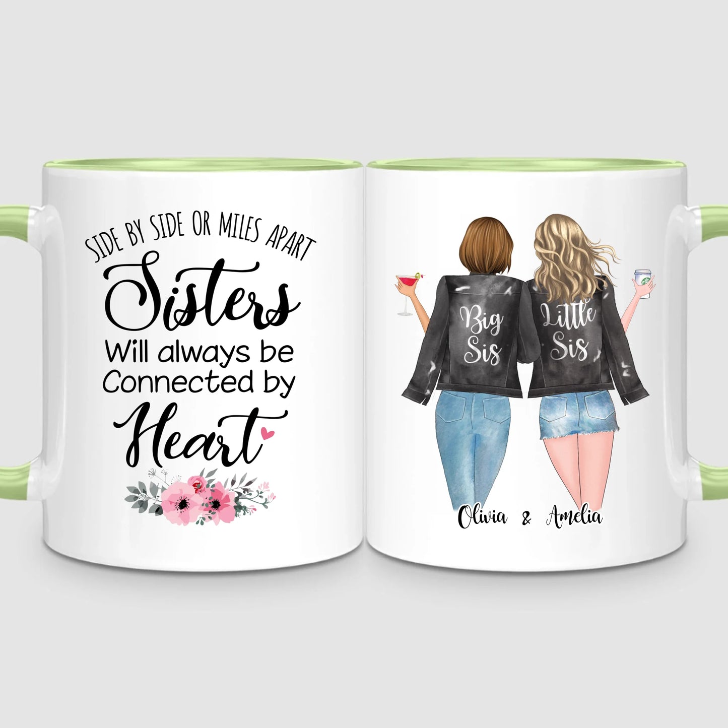 2 Sisters | Personalized Mug