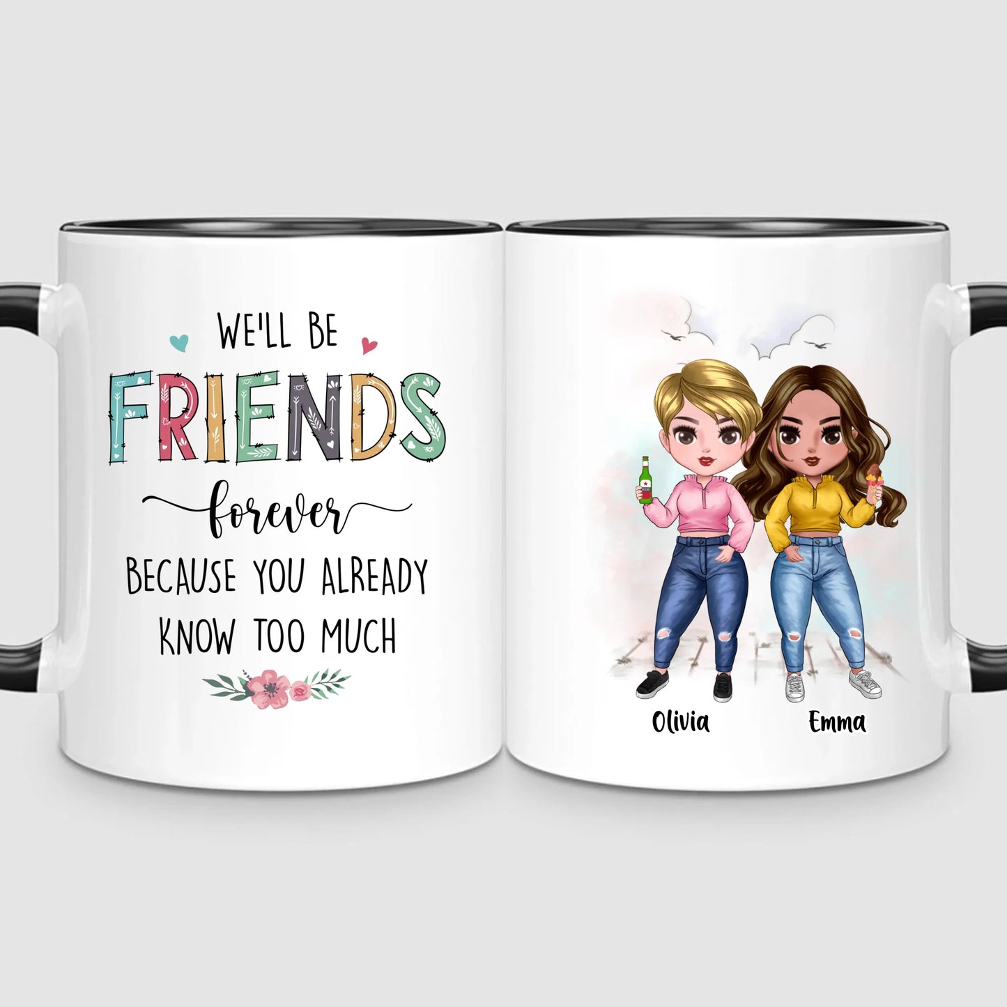 Up to 7 Friends | Personalized Mug