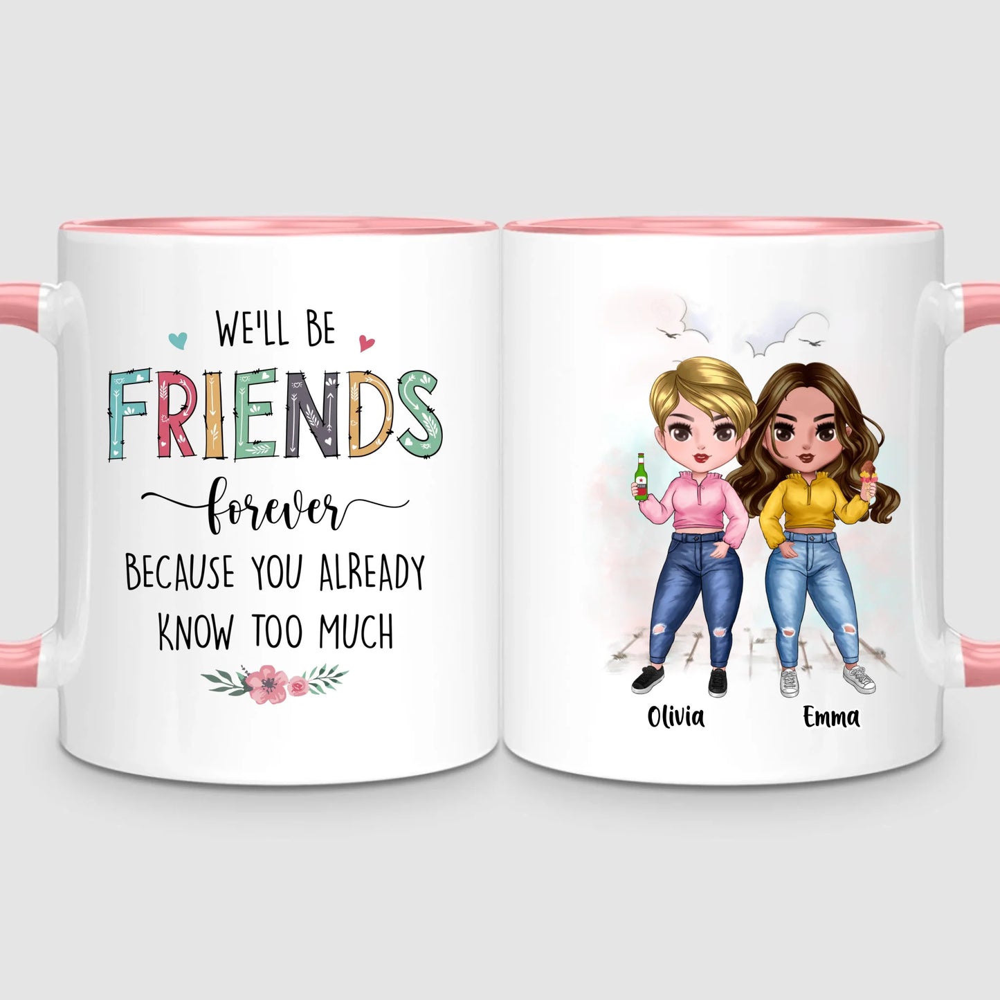 Up to 7 Friends | Personalized Mug