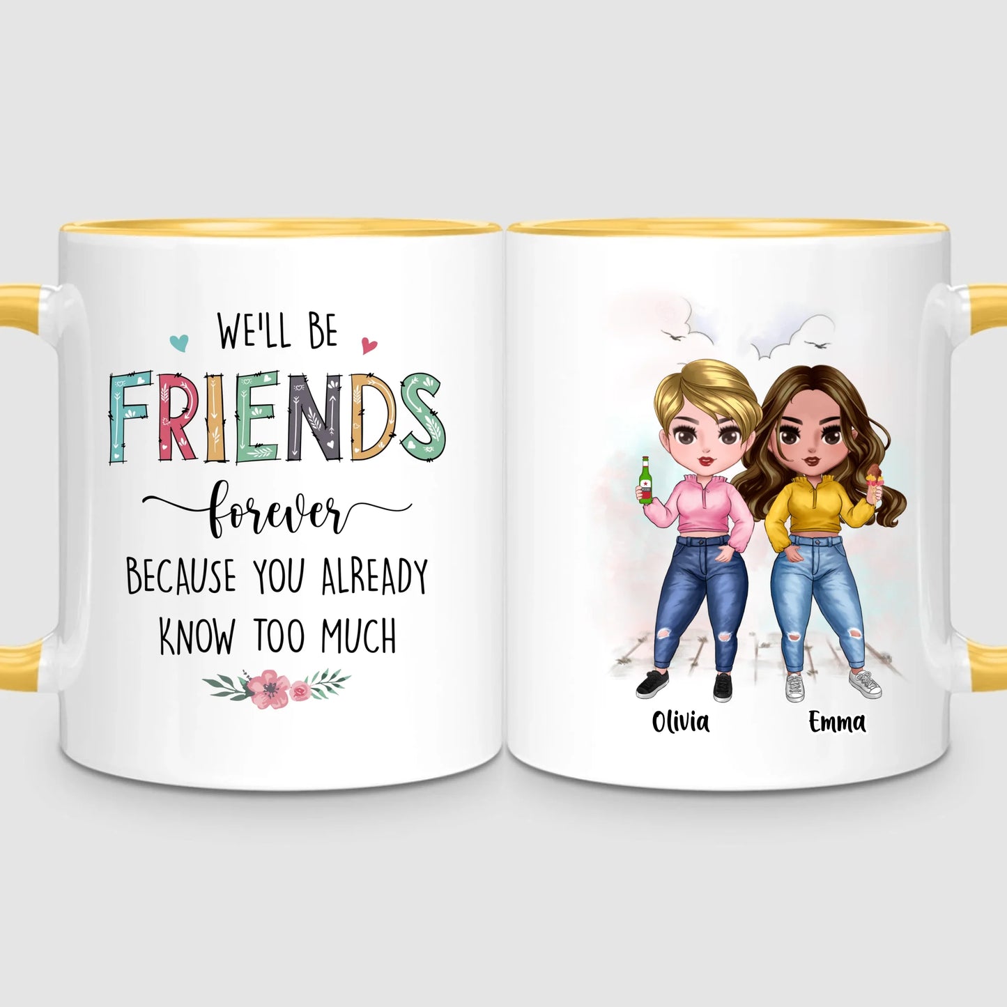Up to 7 Friends | Personalized Mug