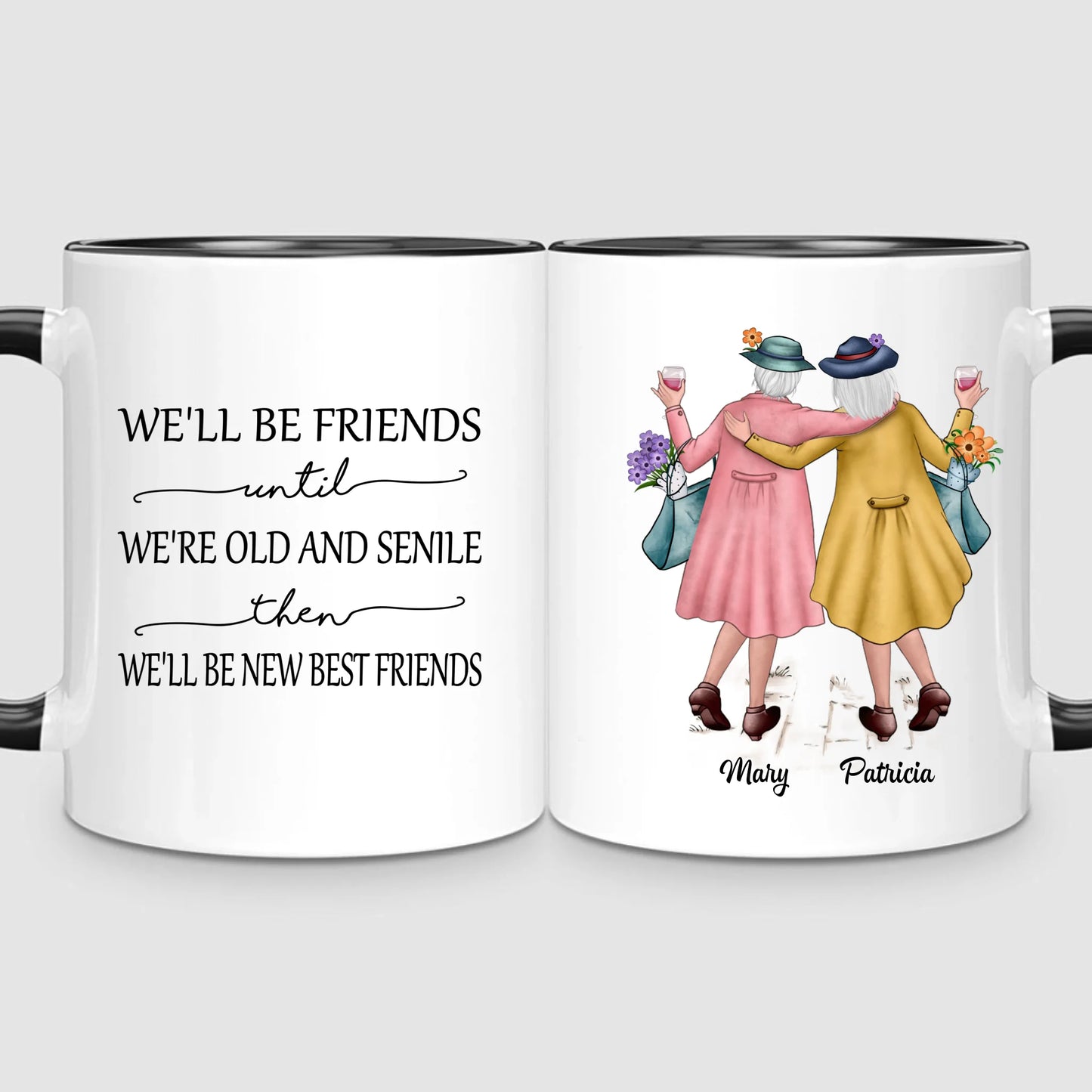 2 Timeless Friends | Personalized Mug