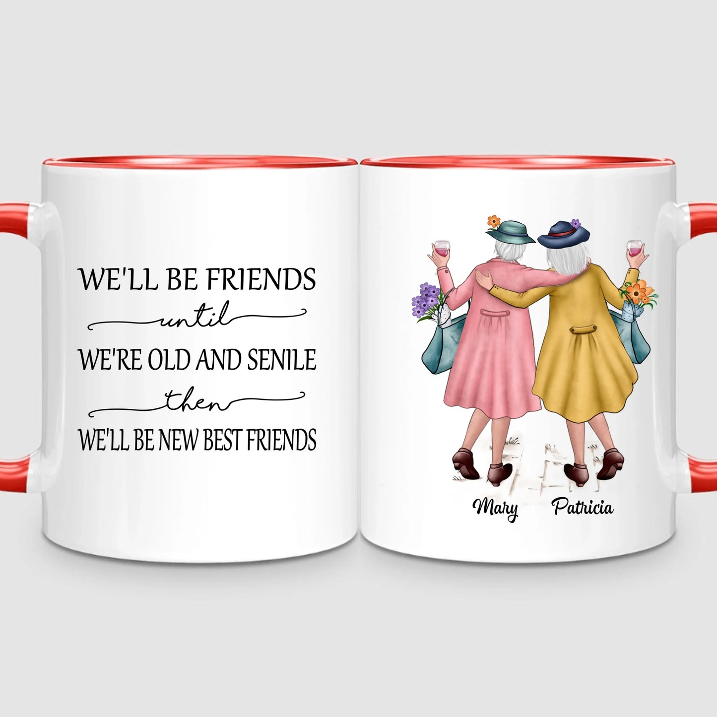 2 Timeless Friends | Personalized Mug