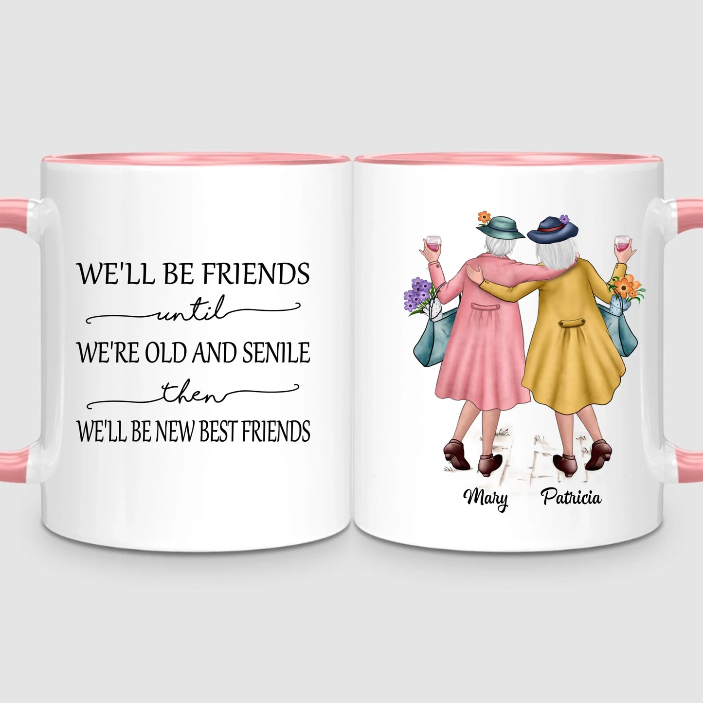 2 Timeless Friends | Personalized Mug