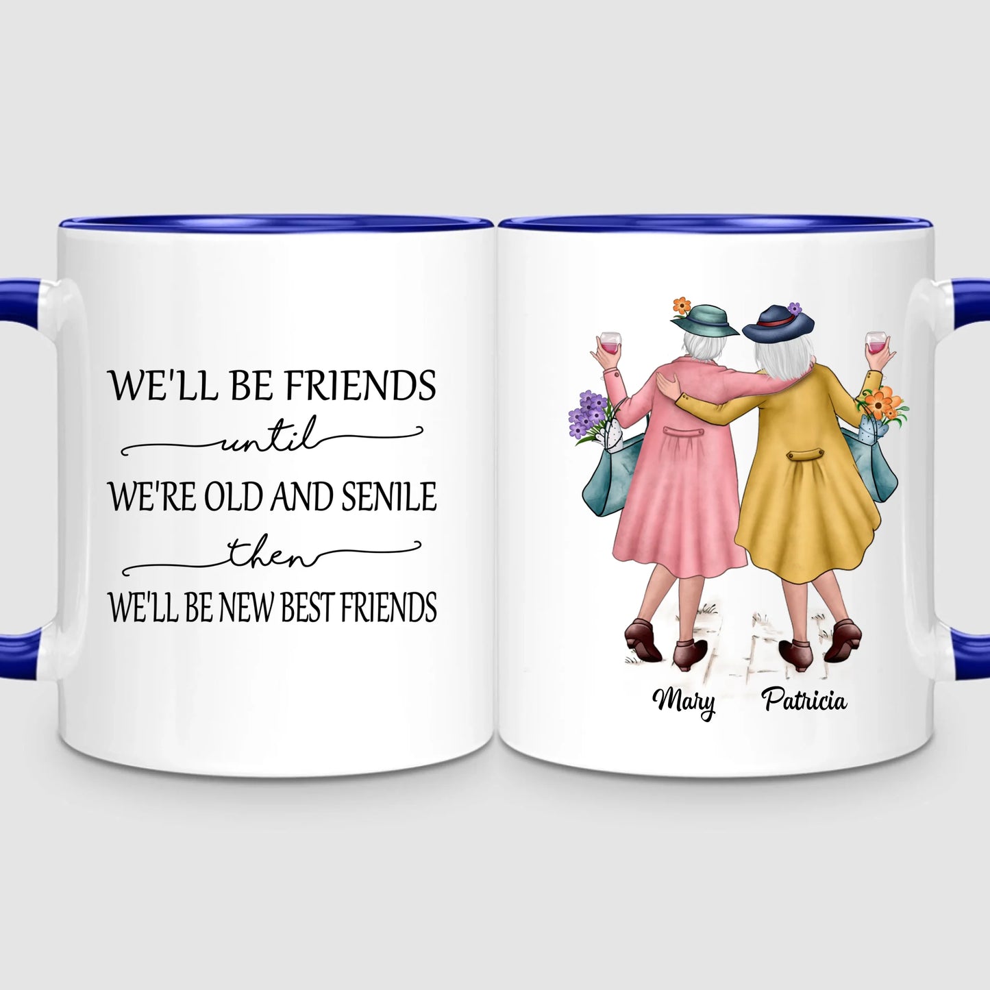2 Timeless Friends | Personalized Mug
