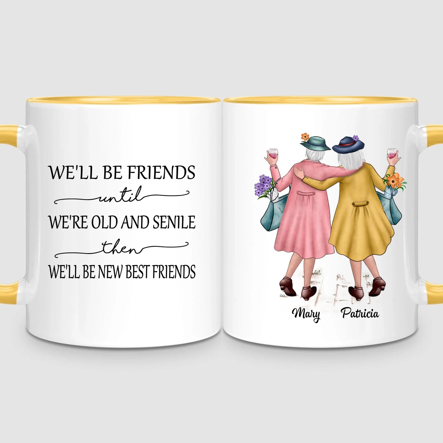 2 Timeless Friends | Personalized Mug