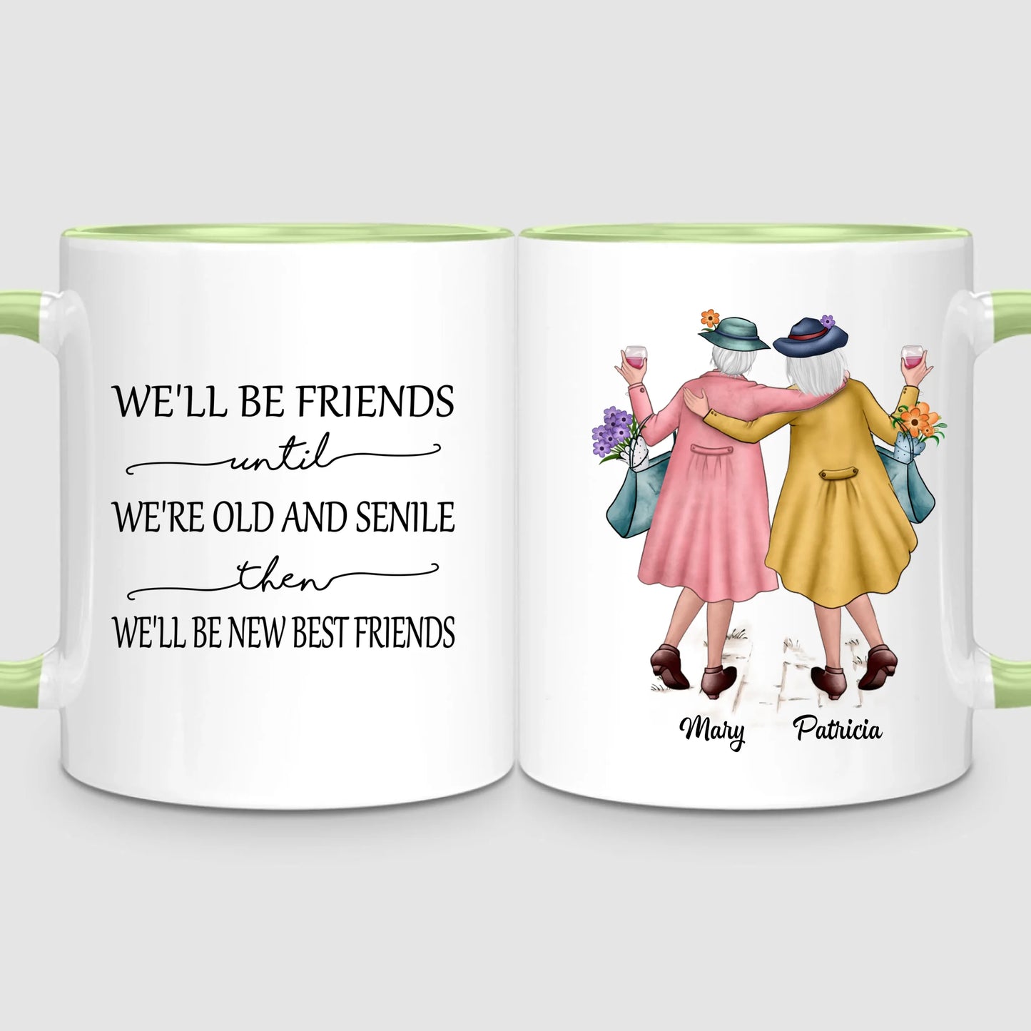 2 Timeless Friends | Personalized Mug