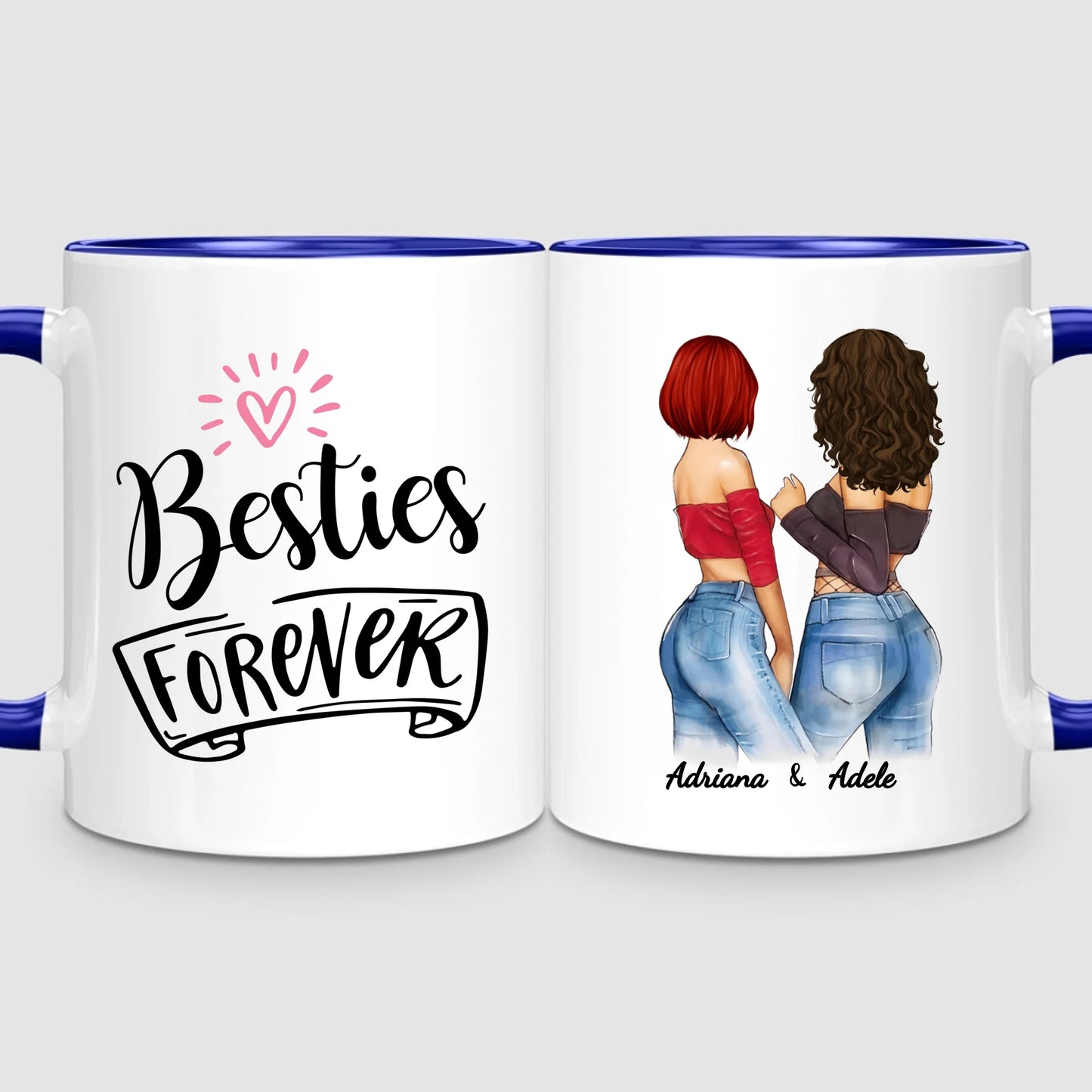 2 Besties Forever | Personalized Mug