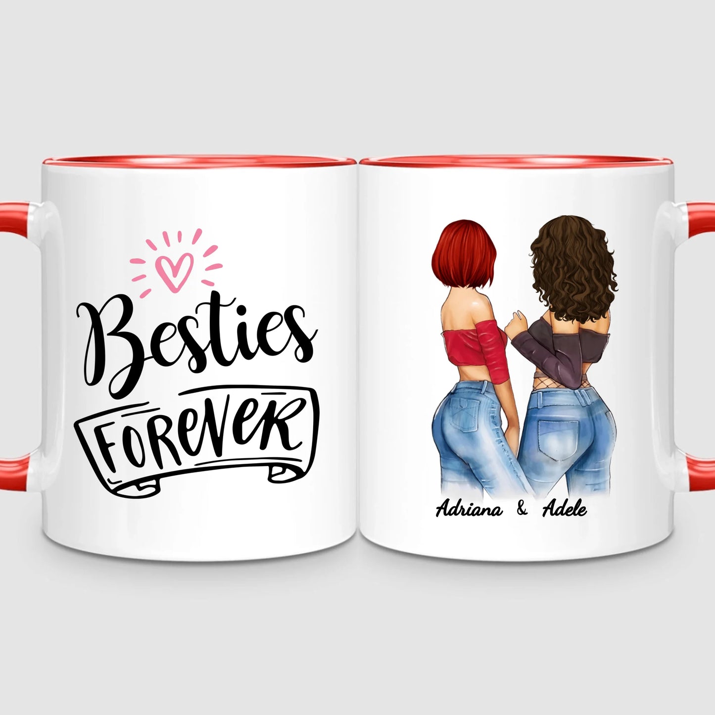 2 Besties Forever | Personalized Mug