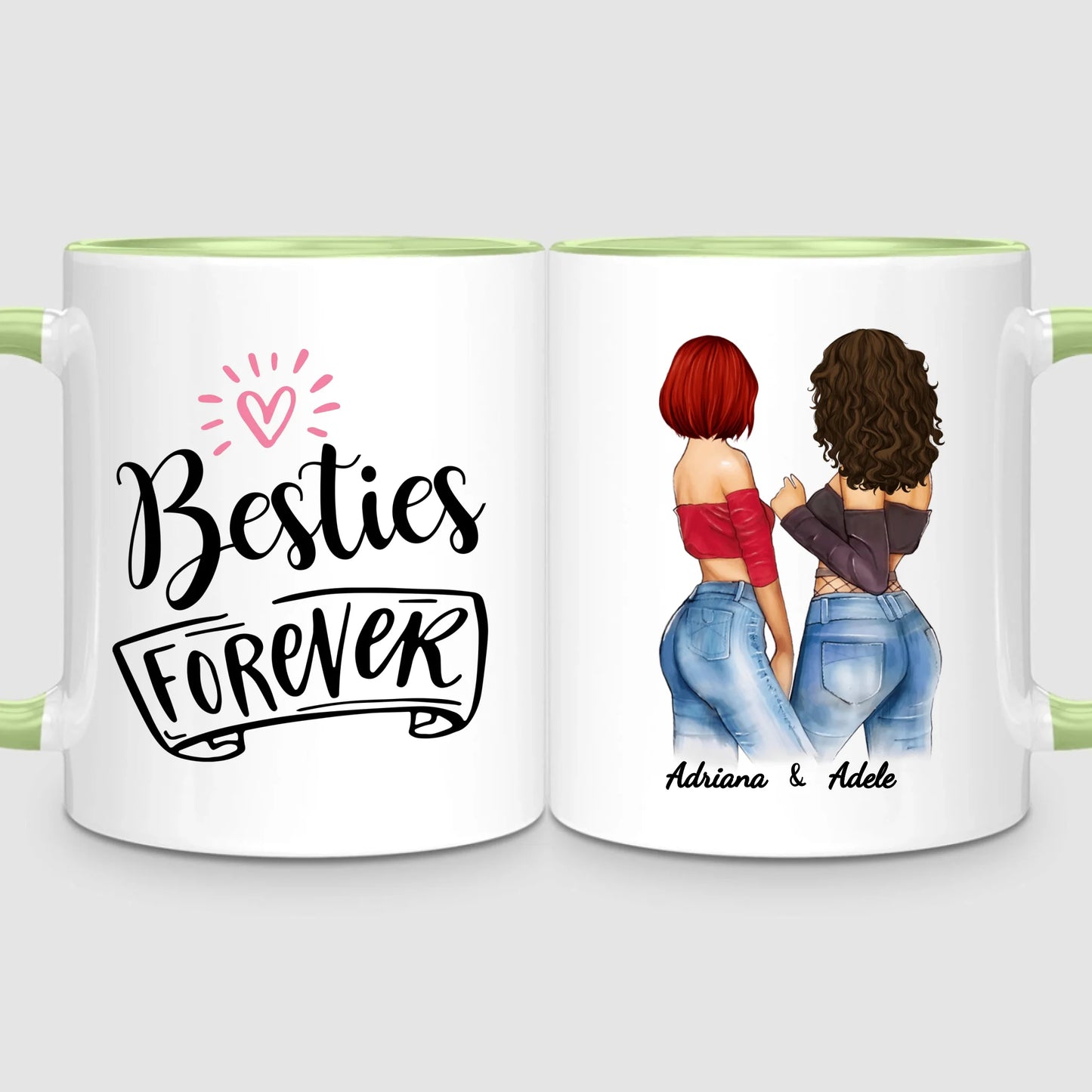 2 Besties Forever | Personalized Mug