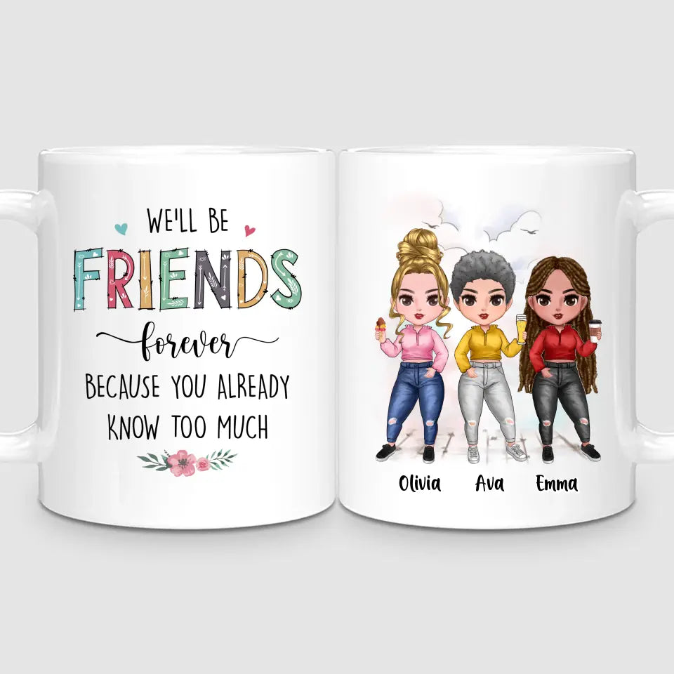 Up to 7 Friends | Personalised Mug