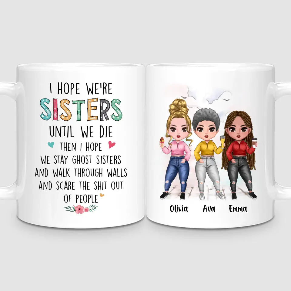 Up to 7 Sisters | Personalised Mug