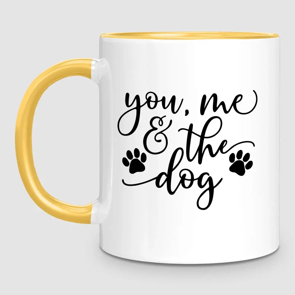 Couple & Dog | Personalised Mug