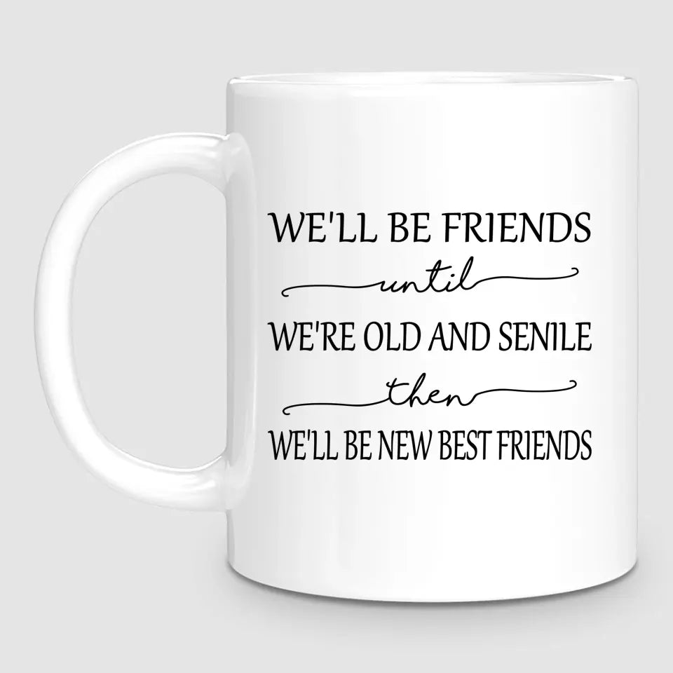 2 Timeless Friends | Personalised Mug