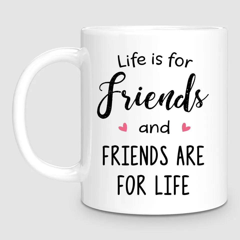 3 Chic Besties | Personalised Mug