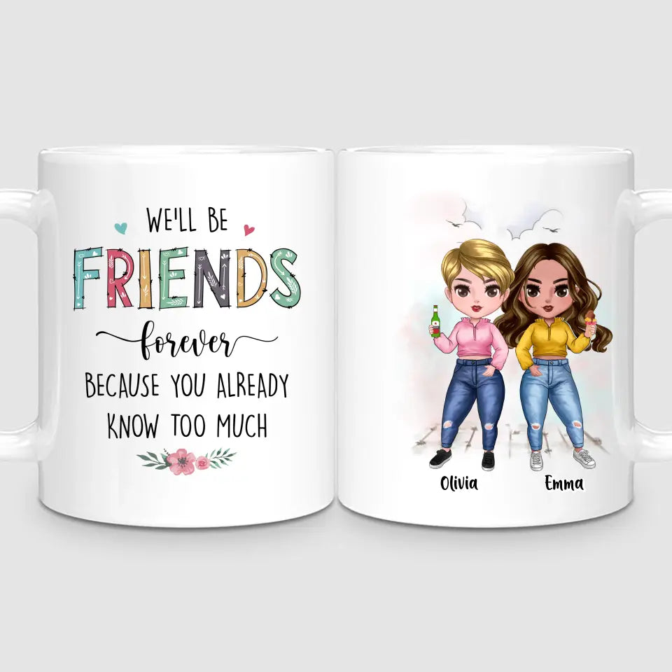 Up to 7 Friends | Personalised Mug