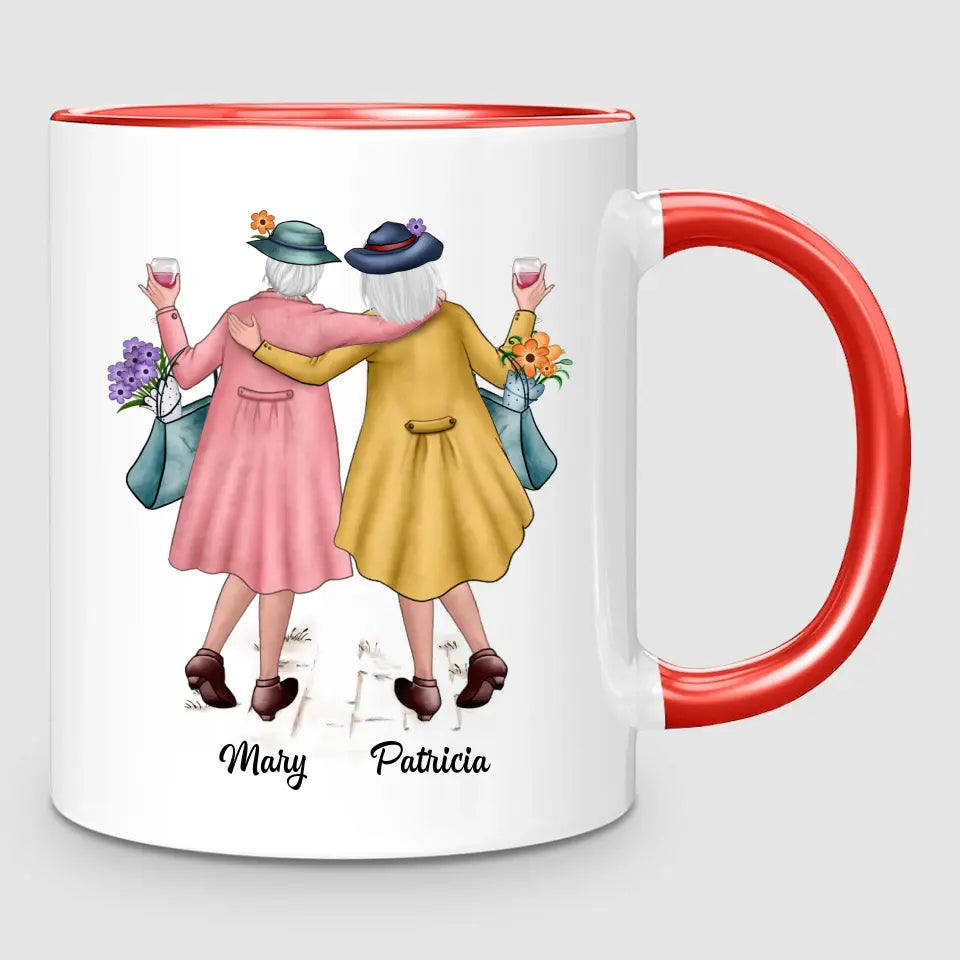 2 Timeless Friends | Personalised Mug