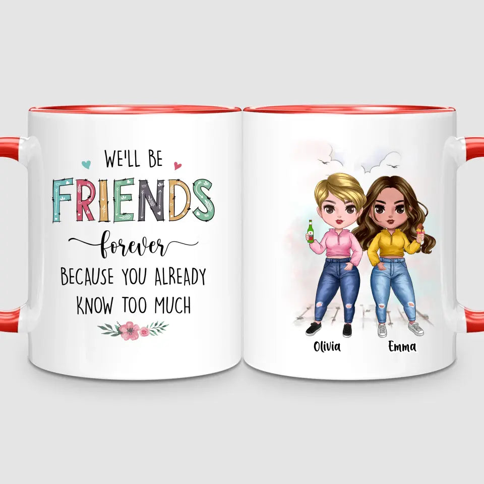 Up to 7 Friends | Personalised Mug