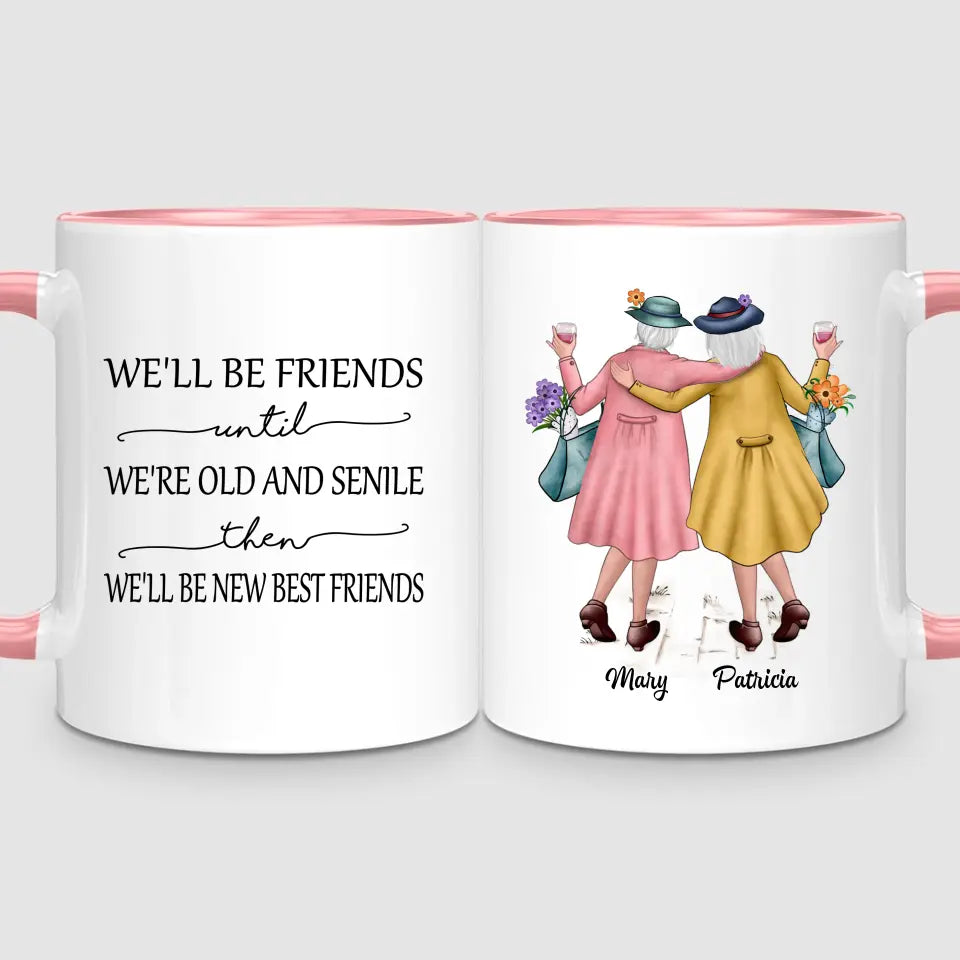 2 Timeless Friends | Personalised Mug