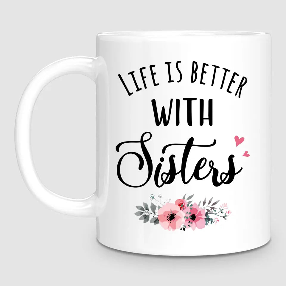 3 Chic Sisters | Personalised Mug