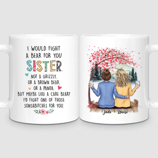 Up to 6 Sisters | Personalised Mug