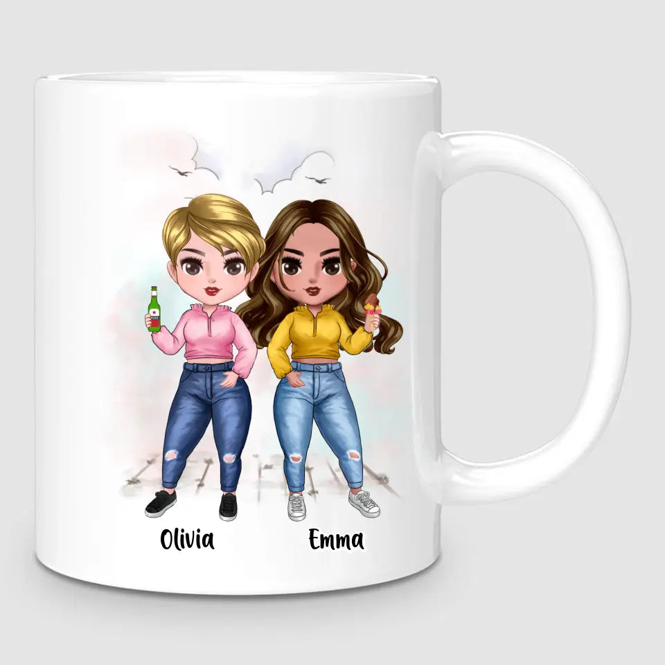 Up to 7 Sisters | Personalised Mug