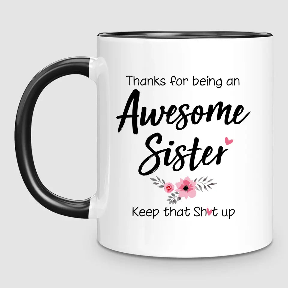 2 Awesome Sisters | Personalised Mug