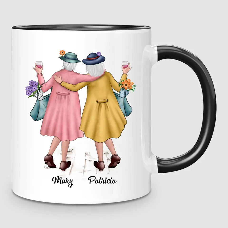 2 Timeless Sisters | Personalised Mug