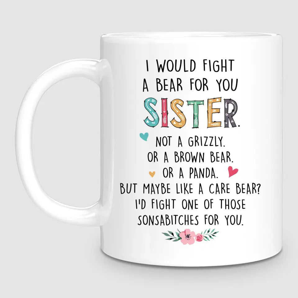 Up to 6 Sisters | Personalised Mug