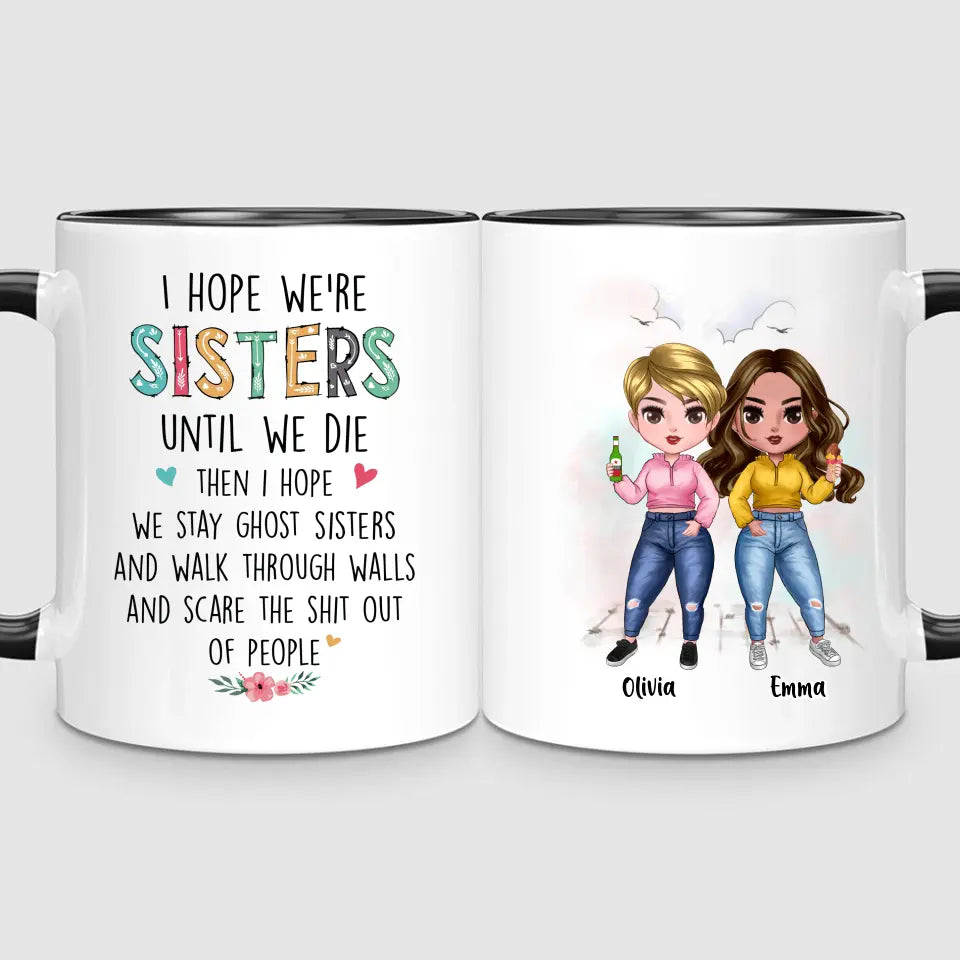 Up to 7 Sisters | Personalised Mug