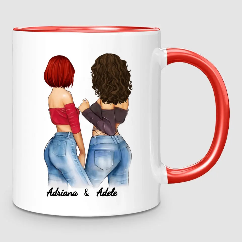 2 Awesome Sisters | Personalised Mug