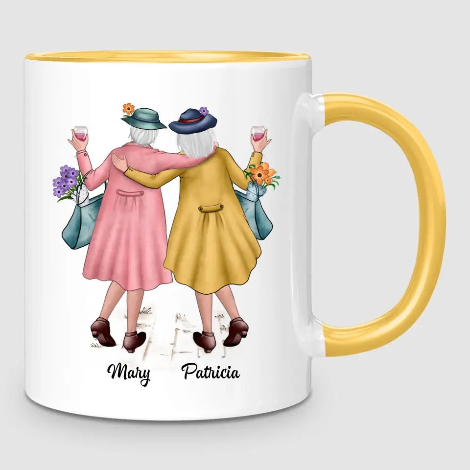 2 Timeless Friends | Personalised Mug