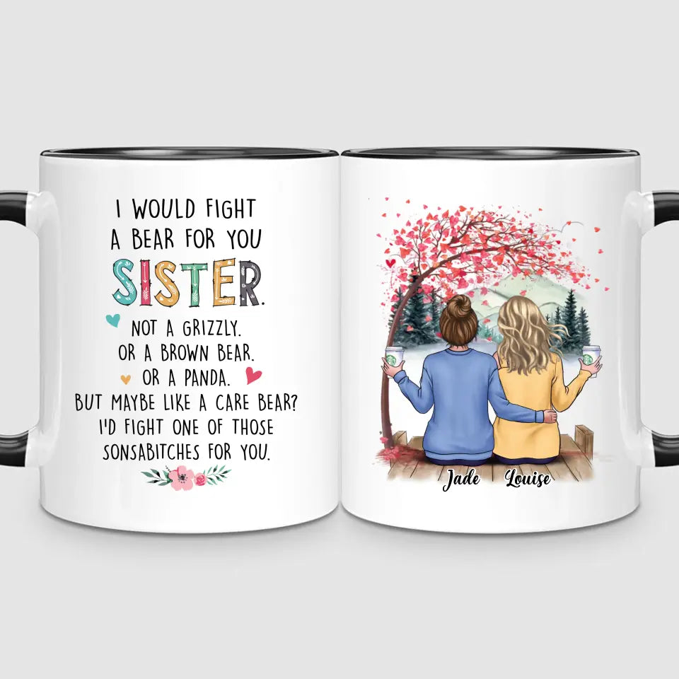 Up to 6 Sisters | Personalised Mug