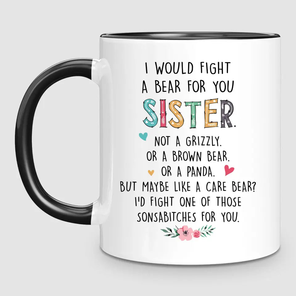 Up to 6 Sisters | Personalised Mug