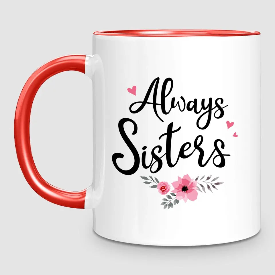 2 Timeless Sisters | Personalised Mug