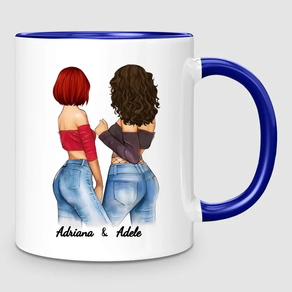 2 Awesome Sisters | Personalised Mug