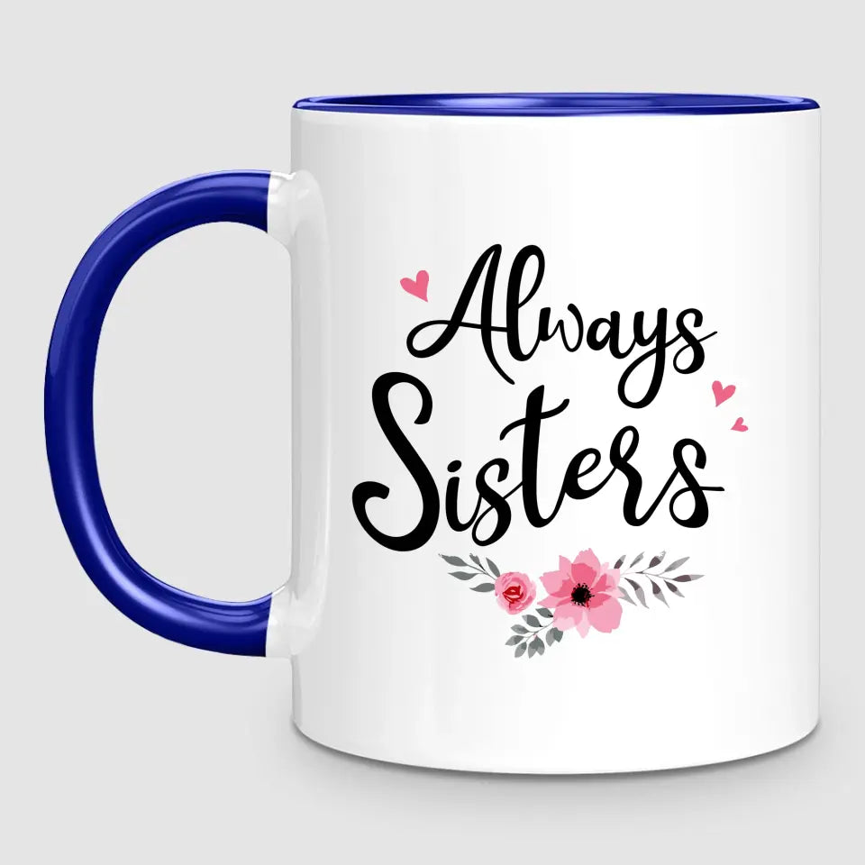 2 Timeless Sisters | Personalised Mug