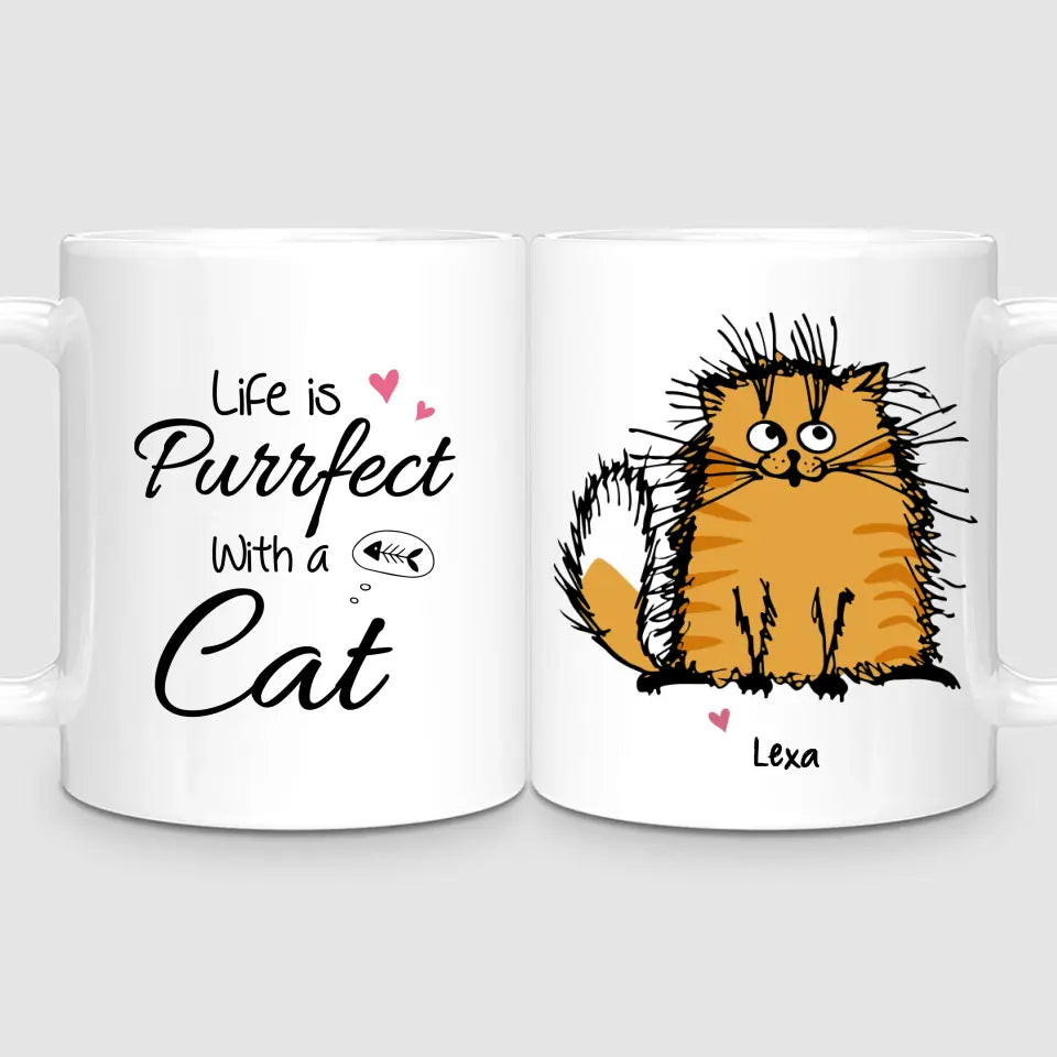 Up to 7 Cats | Personalised Mug