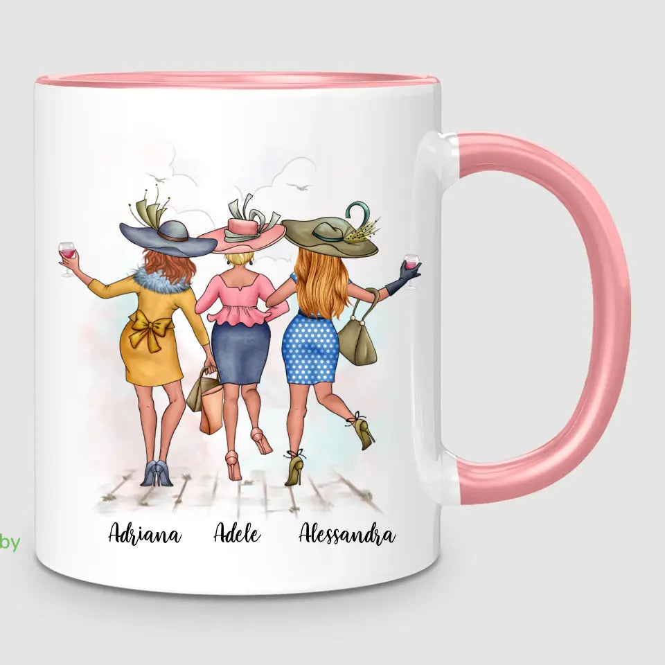 3 Chic Sisters | Personalised Mug