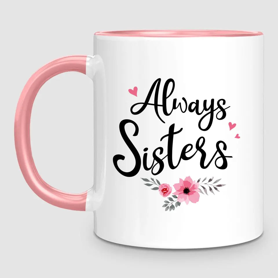 2 Timeless Sisters | Personalised Mug