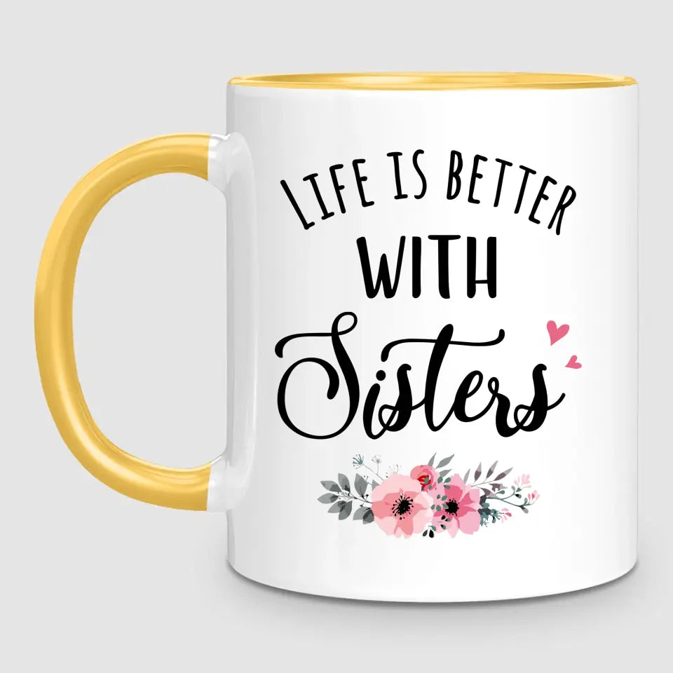 3 Chic Sisters | Personalised Mug