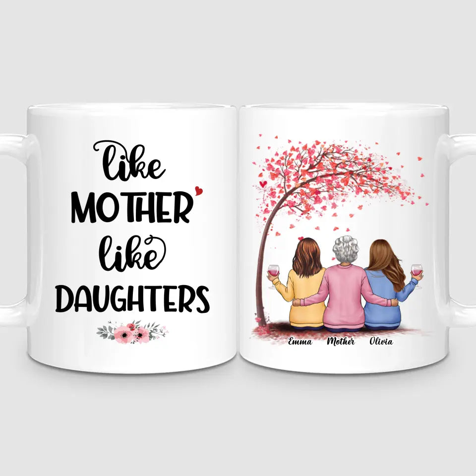 Like Mother, Like Daughters | Personalised Mug