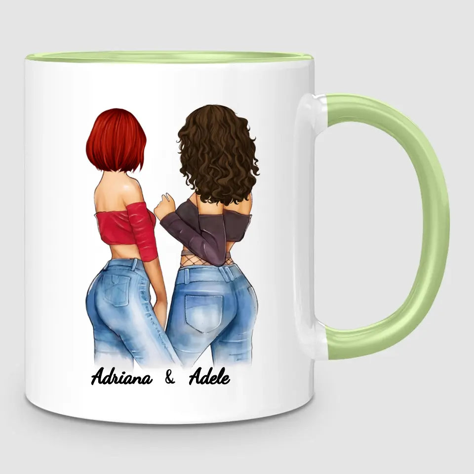 2 Awesome Sisters | Personalised Mug