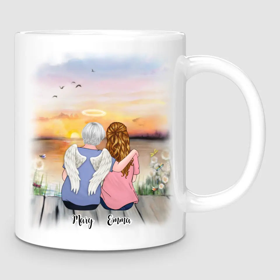 Mum & Daughter - Memorial | Personalised Mug