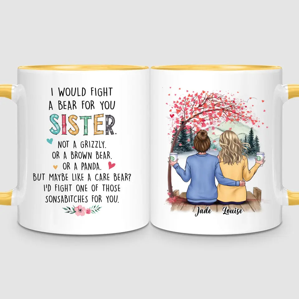 Up to 6 Sisters | Personalised Mug