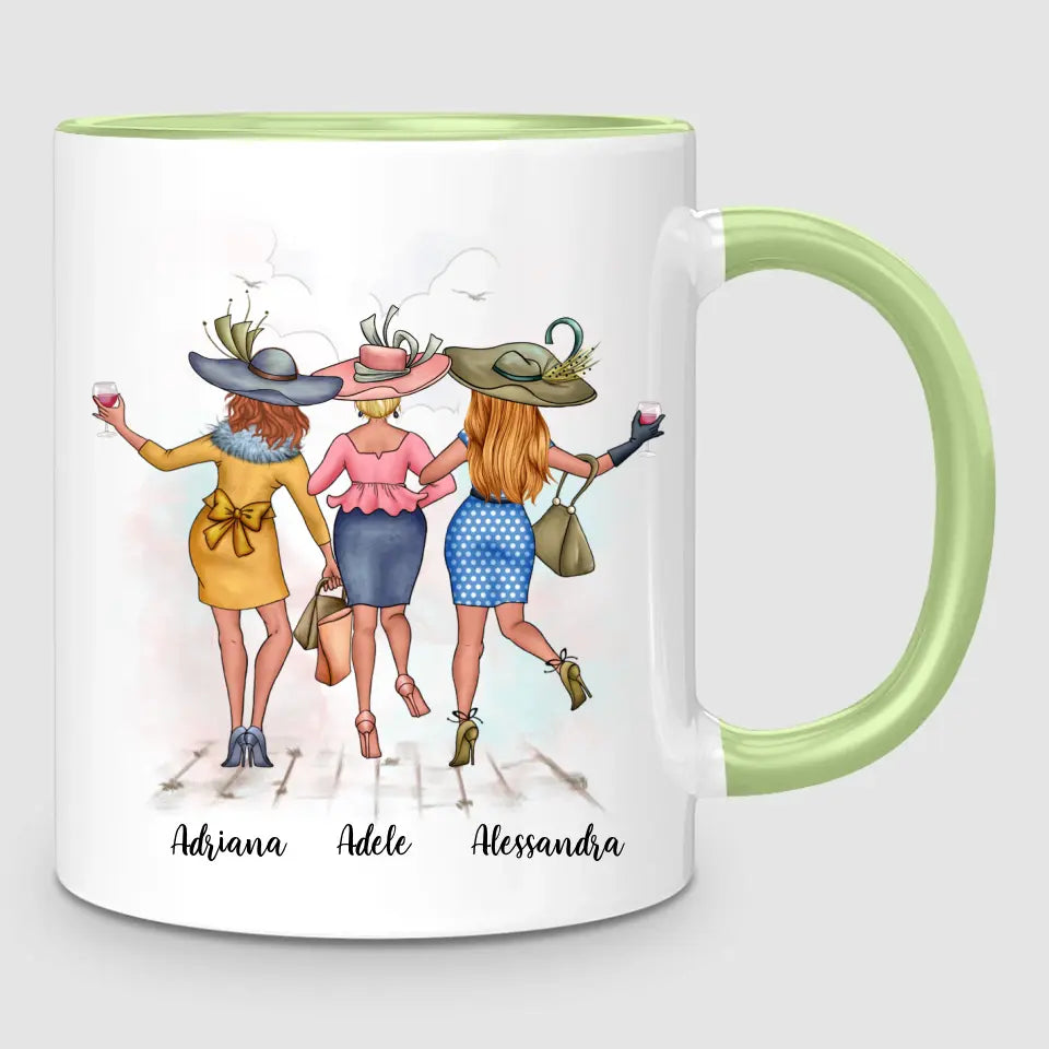 3 Chic Sisters | Personalised Mug