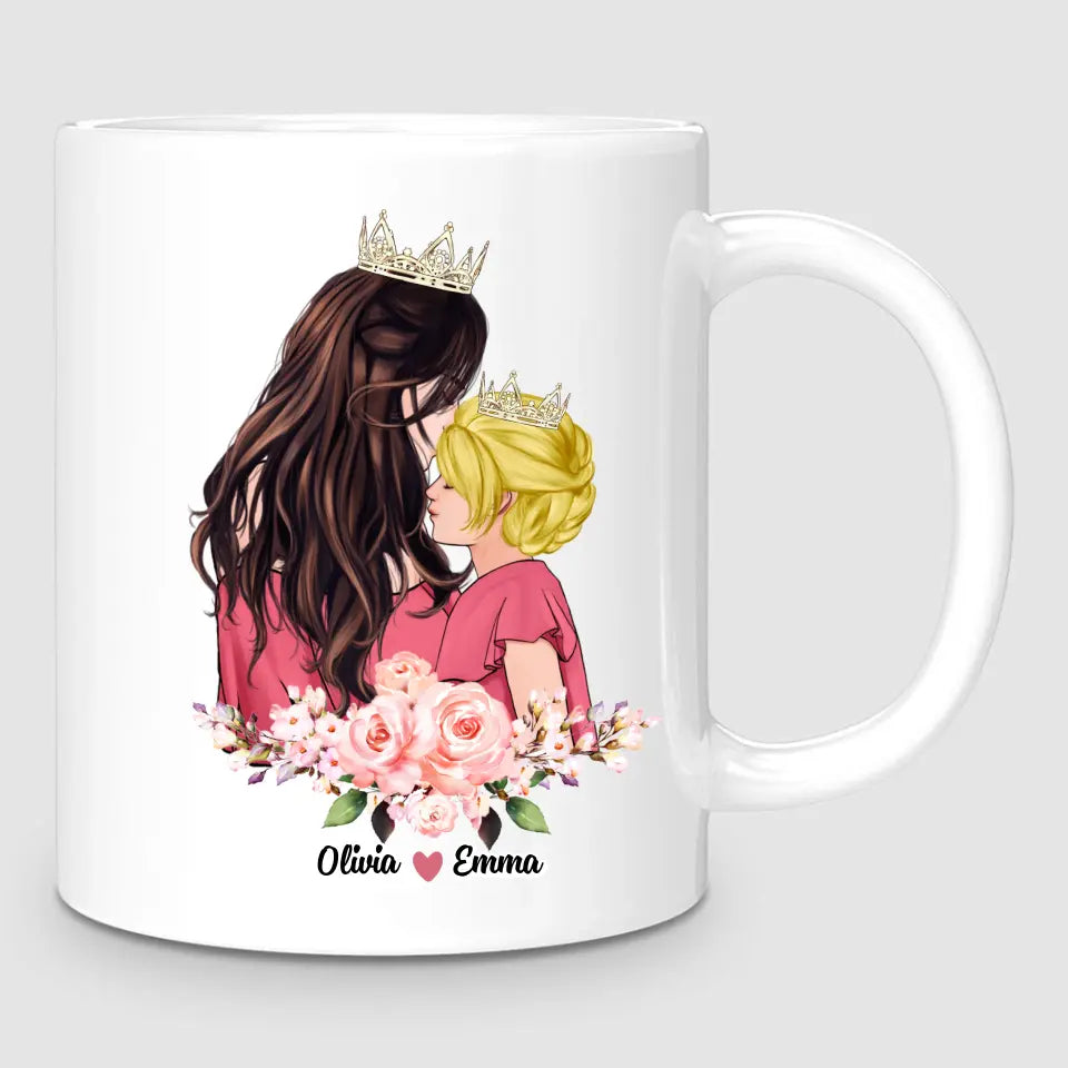 Queen & Princess | Personalised Mug