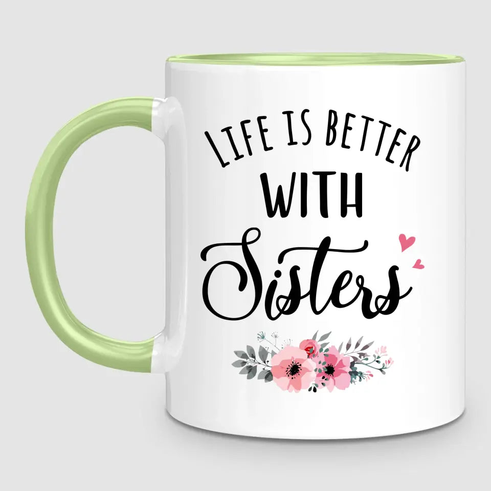 3 Chic Sisters | Personalised Mug