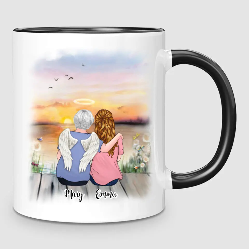 Mum & Daughter - Memorial | Personalised Mug