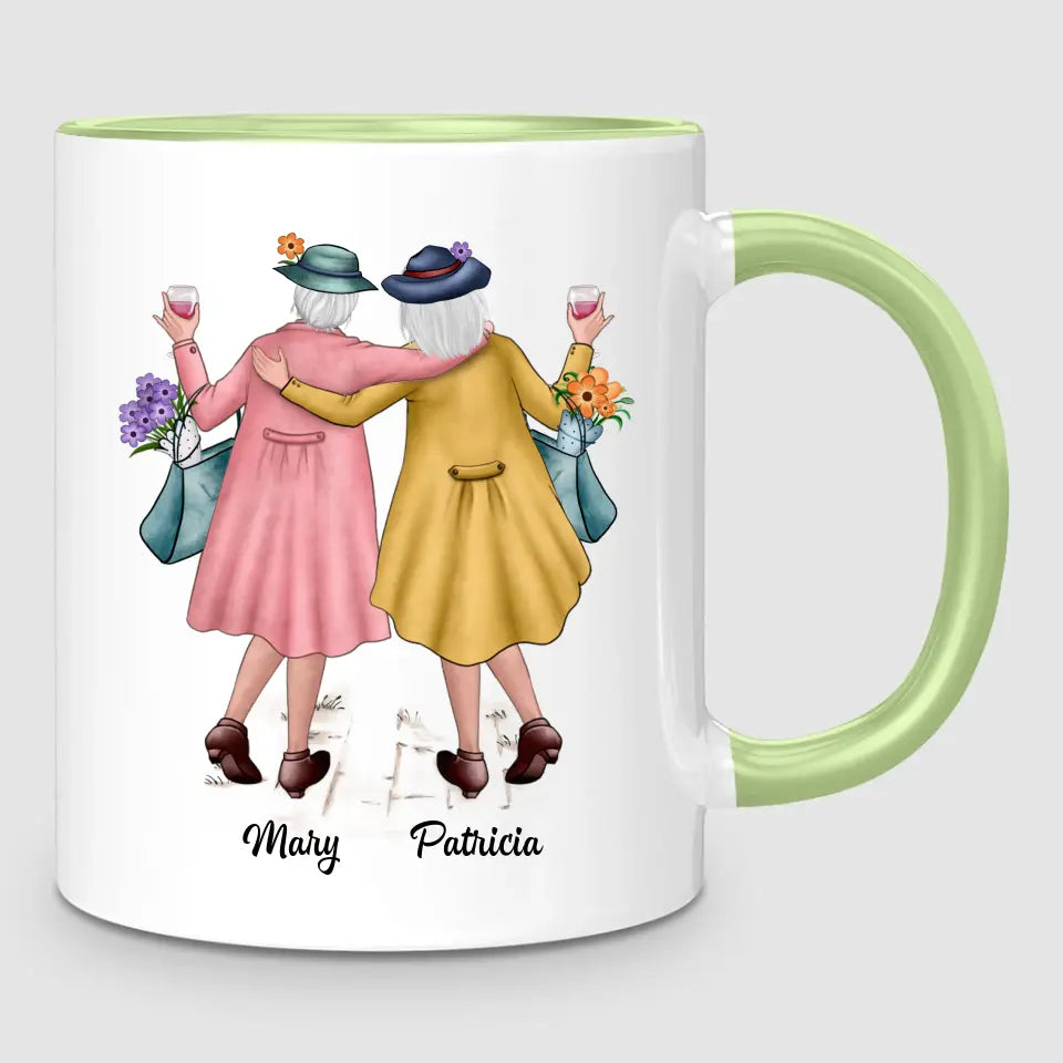 2 Timeless Sisters | Personalised Mug